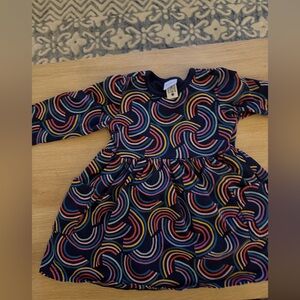 Rainbow Swirl Kids Dress - Hanna Andersson